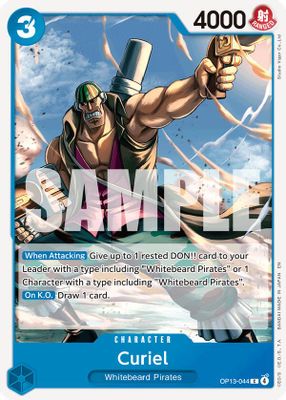 Curiel OP13-044 card