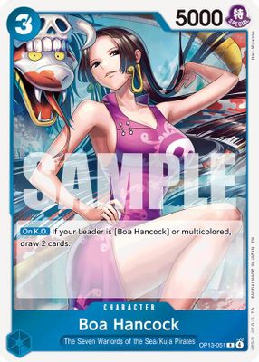 Boa Hancock OP13-051 card