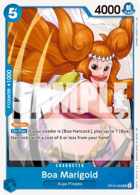 Boa Marigold OP13-052 card