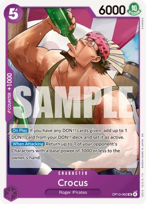 Crocus OP13-062 card