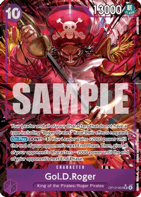 Gol.D.Roger OP13-064 card