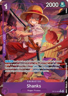 Shanks OP13-065 card