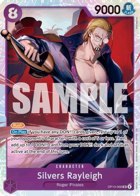 Silvers Rayleigh OP13-066 card