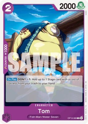 Tom OP13-069 card