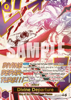 Divine Departure OP13-076 card