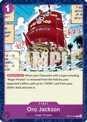 Oro Jackson OP13-078 card