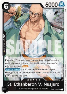 St. Ethanbaron V. Nusjuro OP13-080 card