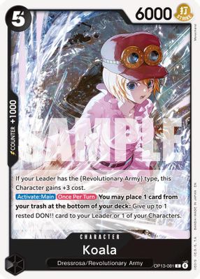 Koala OP13-081 card