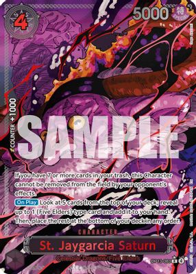 St. Jaygarcia Saturn OP13-083 card