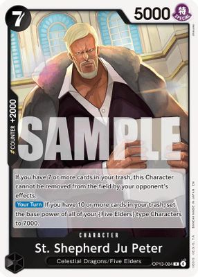 St. Shepherd Ju Peter OP13-084 card