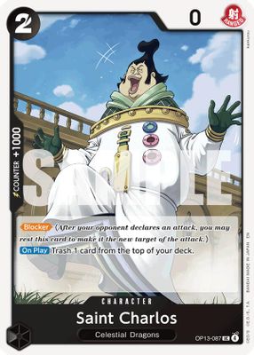Saint Charlos OP13-087 card
