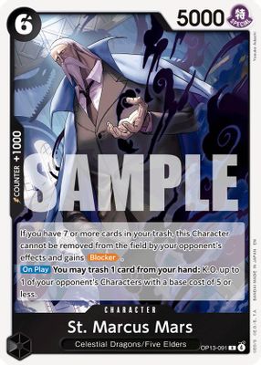 St. Marcus Mars OP13-091 card