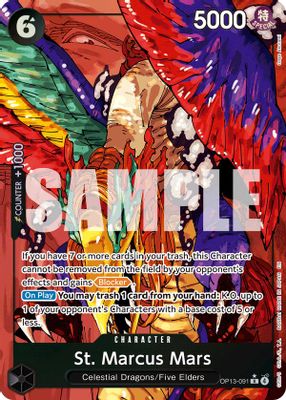 St. Marcus Mars OP13-091 card