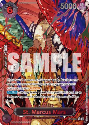 St. Marcus Mars OP13-091 card
