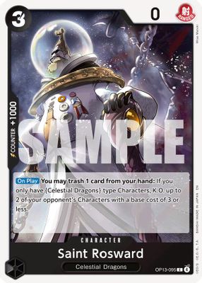 Saint Rosward OP13-095 card