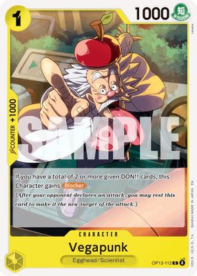 Vegapunk OP13-112 card