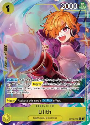 Lilith OP13-113 card