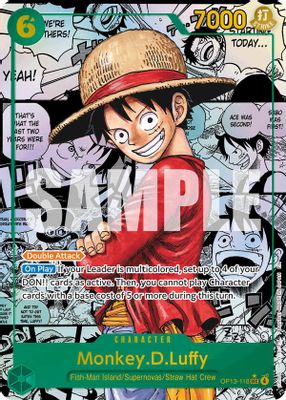 Monkey.D.Luffy OP13-118 card
