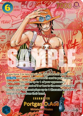 Portgas.D.Ace OP13-119 card