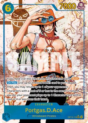Portgas.D.Ace OP13-119 card