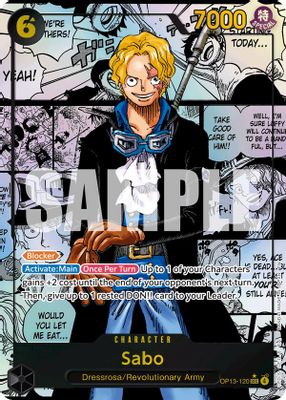 Sabo OP13-120 card