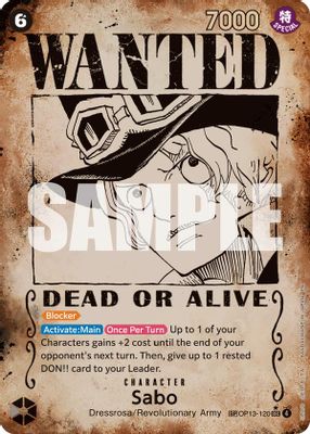Sabo OP13-120 card