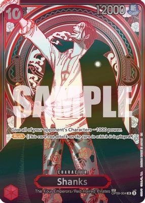 Shanks OP09-004 card