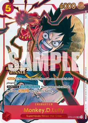 Monkey.D.Luffy ST01-012 card