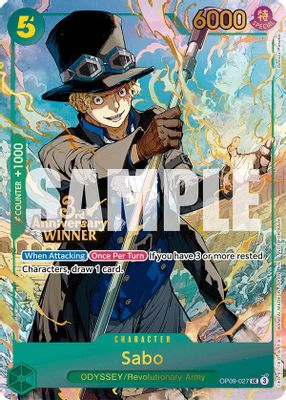 Sabo OP09-027 card