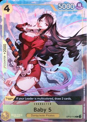 Baby 5 OP12-112 card