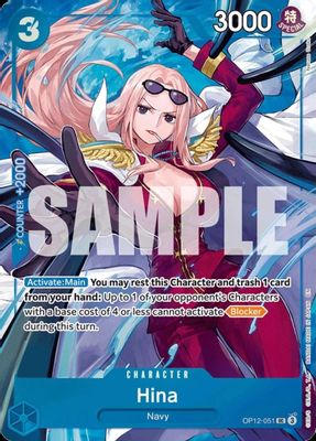 Hina OP12-051 card