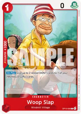 Woop Slap OP13-006 card
