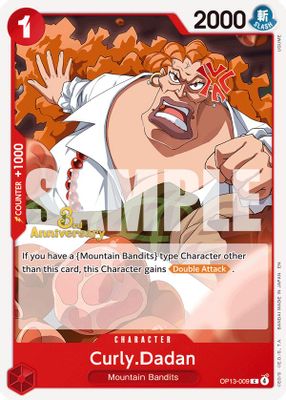 Curly.Dadan OP13-009 card