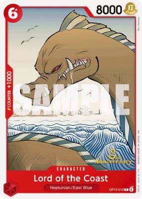Lord of the Coast OP13-010 card
