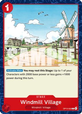 Windmill Village OP13-022 card