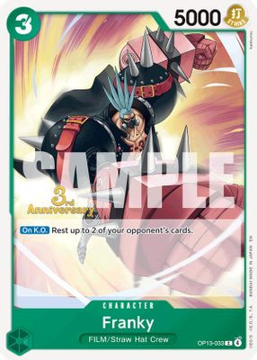 Franky OP13-033 card