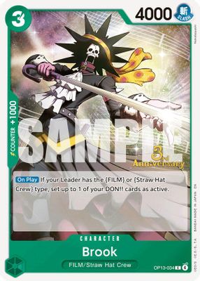 Brook OP13-034 card