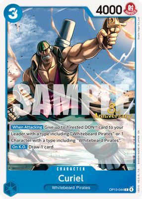 Curiel OP13-044 card