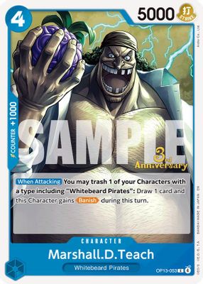 Marshall.D.Teach OP13-053 card