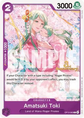 Amatsuki Toki OP13-060 card