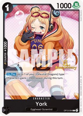 York OP13-094 card