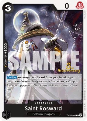 Saint Rosward OP13-095 card