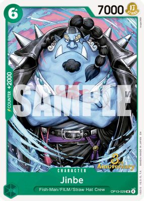 Jinbe OP13-029 card