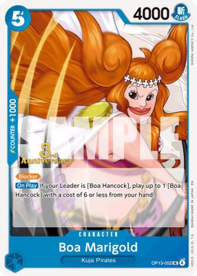 Boa Marigold OP13-052 card
