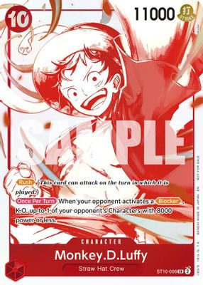 Monkey.D.Luffy ST10-006 card