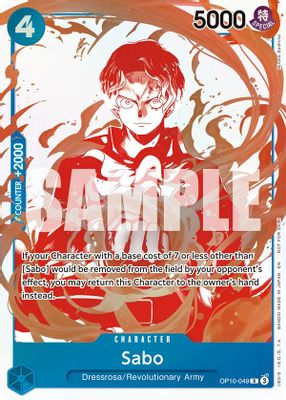 Sabo OP10-049 card