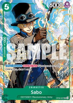 Sabo OP09-027 card