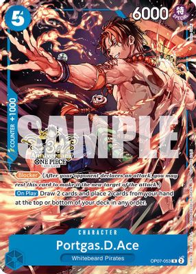 Portgas.D.Ace OP07-053 card