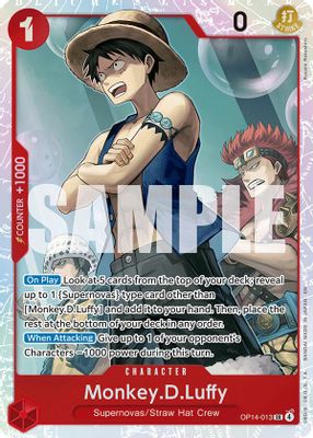 Monkey.D.Luffy OP14-013 card