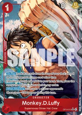 Monkey.D.Luffy OP14-013 card